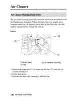 Предварительный просмотр 117 страницы Honda 2003 TRX250TE Fourtrax Recon ES Owner'S Manual