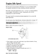 Предварительный просмотр 123 страницы Honda 2003 TRX250TE Fourtrax Recon ES Owner'S Manual