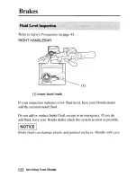 Предварительный просмотр 129 страницы Honda 2003 TRX250TE Fourtrax Recon ES Owner'S Manual