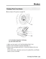 Предварительный просмотр 140 страницы Honda 2003 TRX250TE Fourtrax Recon ES Owner'S Manual