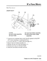 Предварительный просмотр 179 страницы Honda 2003 TRX250TE Fourtrax Recon ES Owner'S Manual