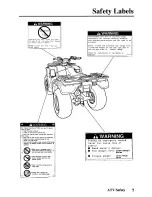 Preview for 16 page of Honda 2003 TRX350TM Fourtrax 350 Owner'S Manual