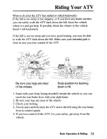 Preview for 80 page of Honda 2003 TRX350TM Fourtrax 350 Owner'S Manual