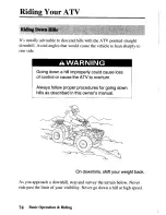 Preview for 81 page of Honda 2003 TRX350TM Fourtrax 350 Owner'S Manual