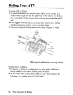 Preview for 83 page of Honda 2003 TRX350TM Fourtrax 350 Owner'S Manual