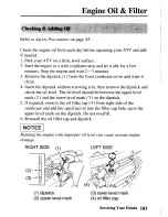 Preview for 109 page of Honda 2003 TRX350TM Fourtrax 350 Owner'S Manual