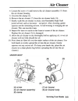 Preview for 117 page of Honda 2003 TRX350TM Fourtrax 350 Owner'S Manual