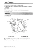 Preview for 118 page of Honda 2003 TRX350TM Fourtrax 350 Owner'S Manual