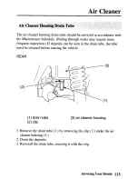 Preview for 119 page of Honda 2003 TRX350TM Fourtrax 350 Owner'S Manual