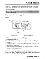 Preview for 123 page of Honda 2003 TRX350TM Fourtrax 350 Owner'S Manual