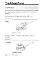 Preview for 188 page of Honda 2003 TRX350TM Fourtrax 350 Owner'S Manual