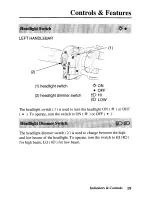 Предварительный просмотр 28 страницы Honda 2003 TRX400EX Sportrax Owner'S Manual