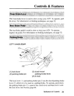 Предварительный просмотр 30 страницы Honda 2003 TRX400EX Sportrax Owner'S Manual