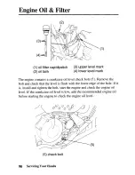 Предварительный просмотр 99 страницы Honda 2003 TRX400EX Sportrax Owner'S Manual