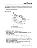 Предварительный просмотр 104 страницы Honda 2003 TRX400EX Sportrax Owner'S Manual