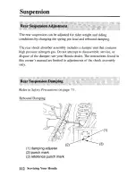 Предварительный просмотр 121 страницы Honda 2003 TRX400EX Sportrax Owner'S Manual