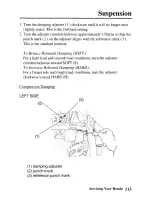 Предварительный просмотр 122 страницы Honda 2003 TRX400EX Sportrax Owner'S Manual