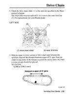 Предварительный просмотр 144 страницы Honda 2003 TRX400EX Sportrax Owner'S Manual