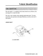 Предварительный просмотр 184 страницы Honda 2003 TRX400EX Sportrax Owner'S Manual