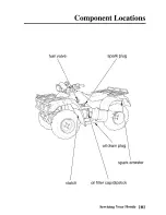 Preview for 110 page of Honda 2003 TRX450FE Fourtrax Foreman FE Owner'S Manual