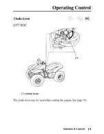 Preview for 28 page of Honda 2003 TRX90 Sportrax 90 Owner'S Manual