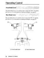 Preview for 33 page of Honda 2003 TRX90 Sportrax 90 Owner'S Manual