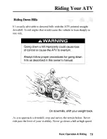 Preview for 80 page of Honda 2003 TRX90 Sportrax 90 Owner'S Manual