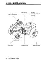 Preview for 99 page of Honda 2003 TRX90 Sportrax 90 Owner'S Manual