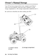 Preview for 101 page of Honda 2003 TRX90 Sportrax 90 Owner'S Manual