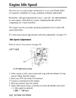 Preview for 119 page of Honda 2003 TRX90 Sportrax 90 Owner'S Manual