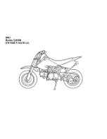 Предварительный просмотр 3 страницы Honda 2003 XR50R Owner'S Manual