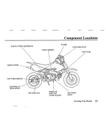 Предварительный просмотр 63 страницы Honda 2003 XR50R Owner'S Manual