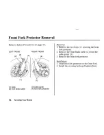 Предварительный просмотр 66 страницы Honda 2003 XR50R Owner'S Manual