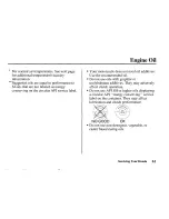 Предварительный просмотр 71 страницы Honda 2003 XR50R Owner'S Manual