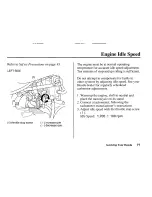 Предварительный просмотр 87 страницы Honda 2003 XR50R Owner'S Manual