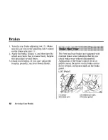 Предварительный просмотр 98 страницы Honda 2003 XR50R Owner'S Manual