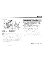 Предварительный просмотр 99 страницы Honda 2003 XR50R Owner'S Manual