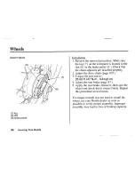 Предварительный просмотр 104 страницы Honda 2003 XR50R Owner'S Manual