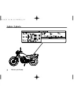 Предварительный просмотр 17 страницы Honda 2004 CB250 Nighthawk Owner'S Manual