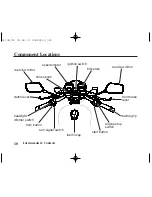 Предварительный просмотр 19 страницы Honda 2004 CB250 Nighthawk Owner'S Manual