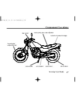 Предварительный просмотр 76 страницы Honda 2004 CB250 Nighthawk Owner'S Manual