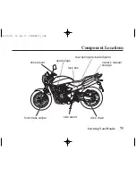 Предварительный просмотр 84 страницы Honda 2004 CB600F 599 Owner'S Manual