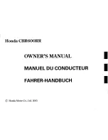 Предварительный просмотр 3 страницы Honda 2004 CBR600RR Owner'S Manual