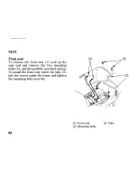 Предварительный просмотр 74 страницы Honda 2004 CBR600RR Owner'S Manual