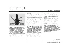 Предварительный просмотр 82 страницы Honda 2004 Civic Coupe Owner'S Manual