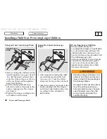 Предварительный просмотр 45 страницы Honda 2004 Civic Owner'S Manual