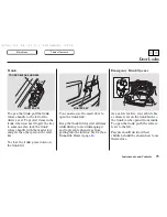 Предварительный просмотр 74 страницы Honda 2004 Civic Owner'S Manual