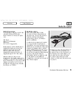 Предварительный просмотр 98 страницы Honda 2004 Civic Owner'S Manual