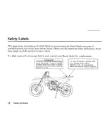 Предварительный просмотр 22 страницы Honda 2004 CRF100F Owner'S Manual