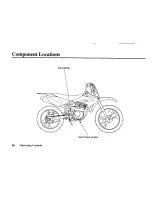 Предварительный просмотр 26 страницы Honda 2004 CRF100F Owner'S Manual